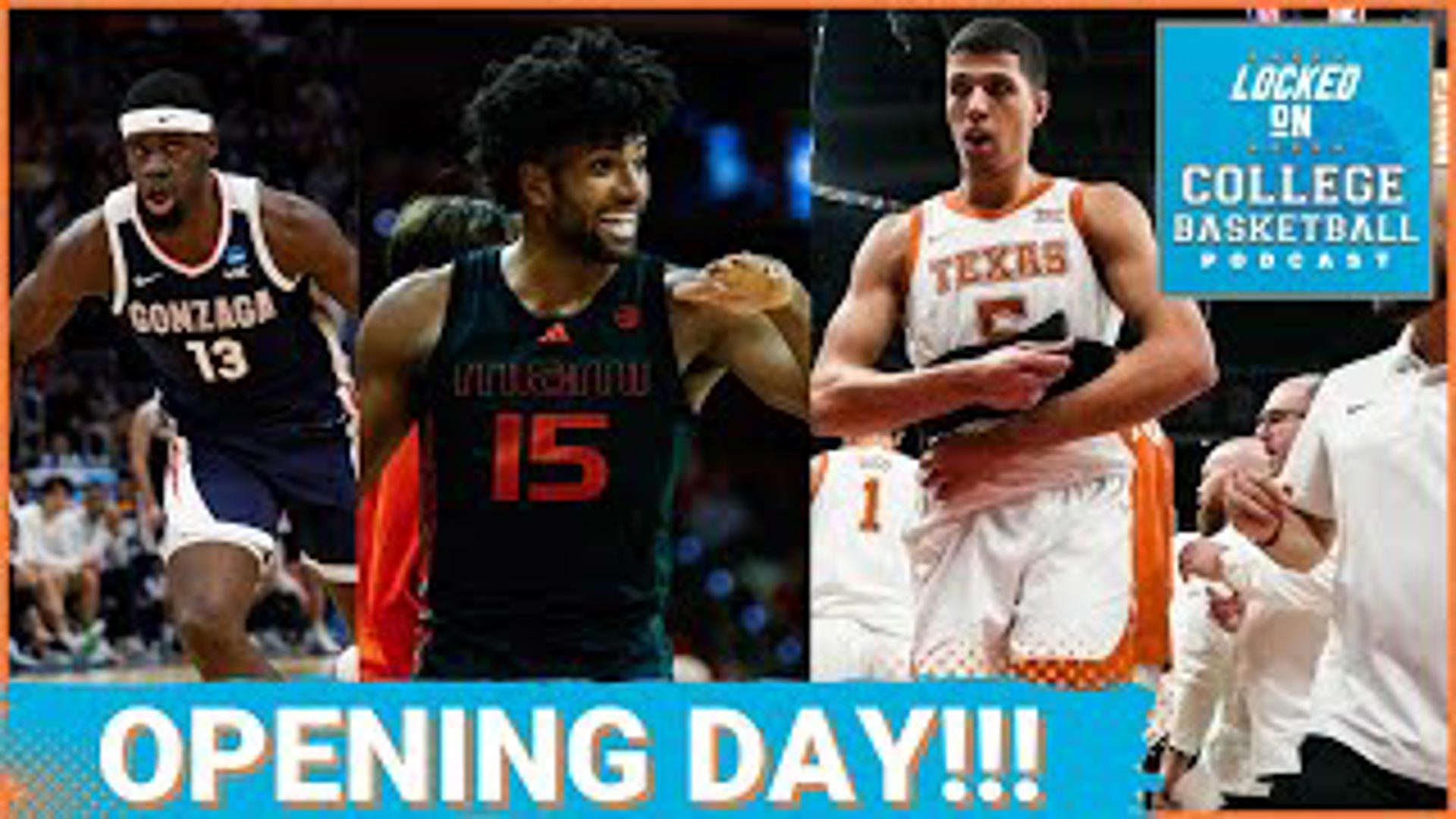 It's opening day for the 2024-25 College Basketball season. Join Andy Patton and Isaac Schade as they break down the main action of the day.