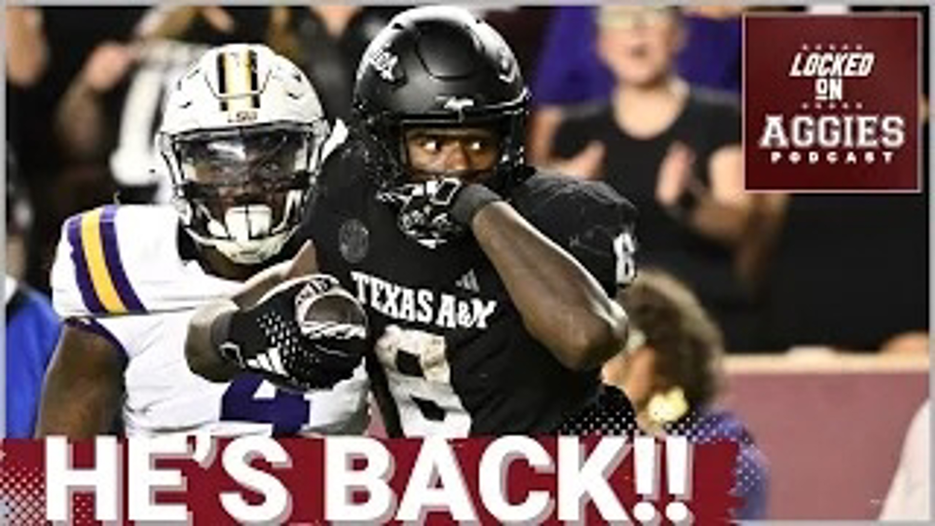 On today's episode of Locked On Aggies, host Andrew Stefaniak talks about how Texas A&M running back Le'Veon Moss announced that he is coming back for another season