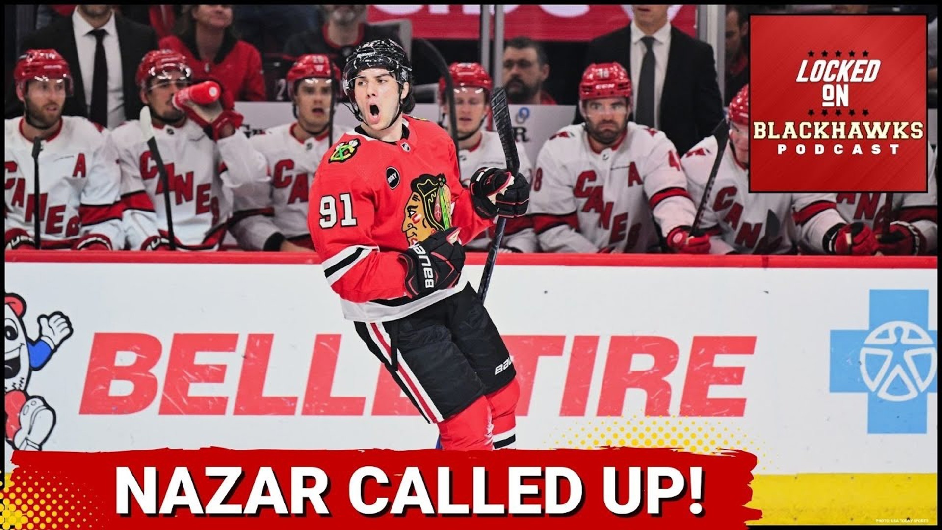 Friday's episode begins with a discussion on the Chicago Blackhawks calling up top prospect Frank Nazar from the Rockford IceHogs.