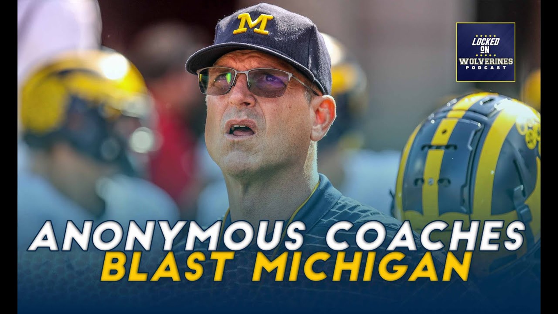 Anonymous coaches tee off on Michigan football for some reason