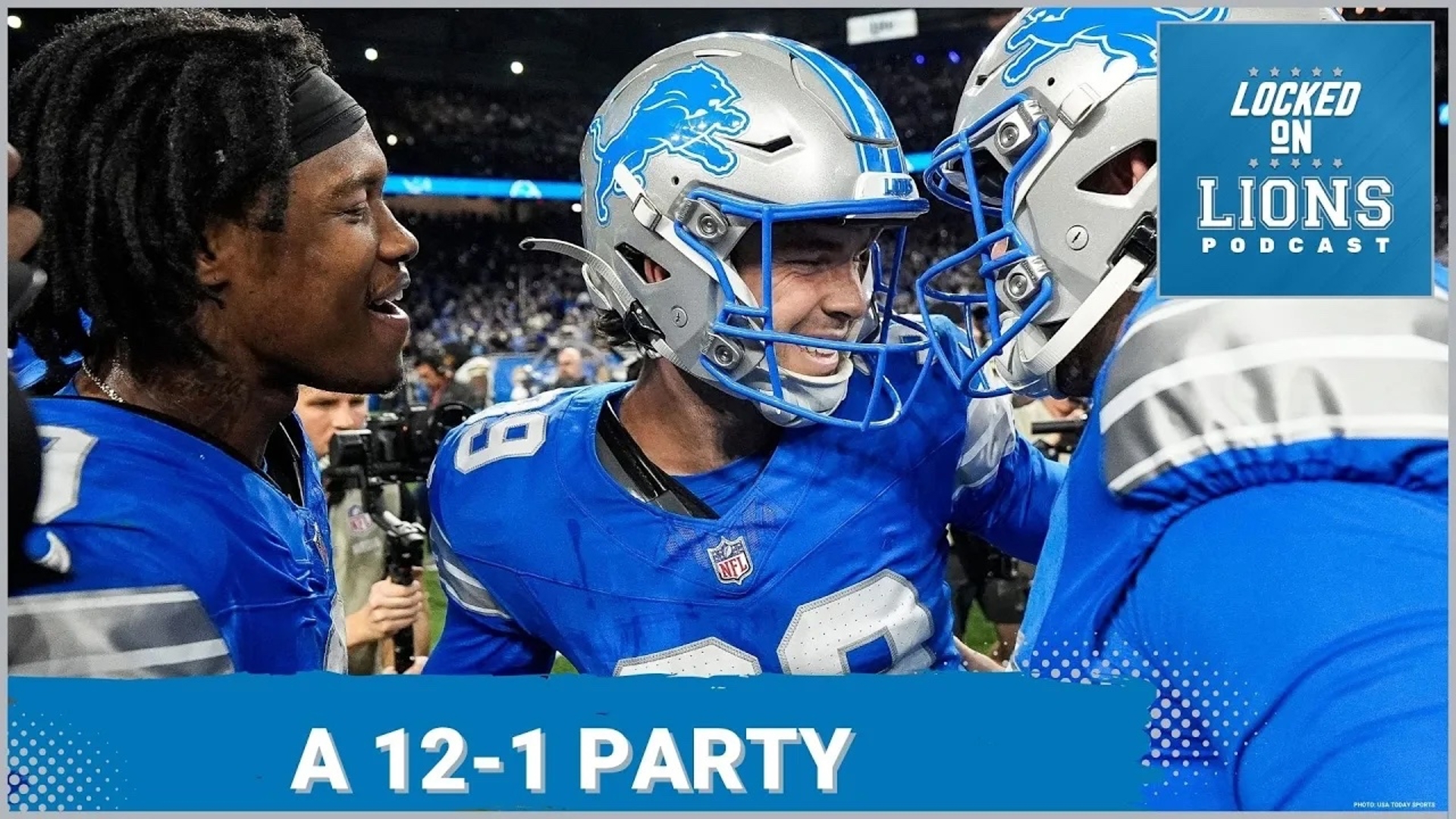 The Lions MASH unit on defense stepped up. The offense and Dan Campbell delivered when it counted. The Lions are a franchise record 12-1. 11 straight wins.