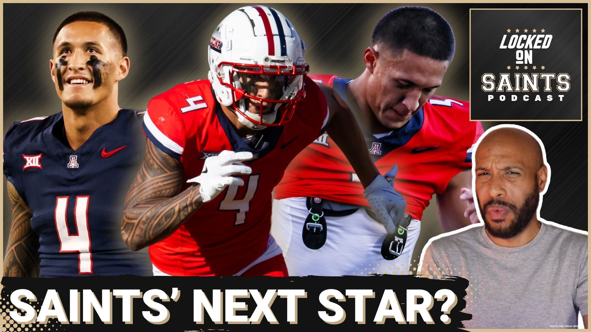 The New Orleans Saints gear up for a pivotal NFL Draft, with Tetairoa McMillan as their potential first-round pick.