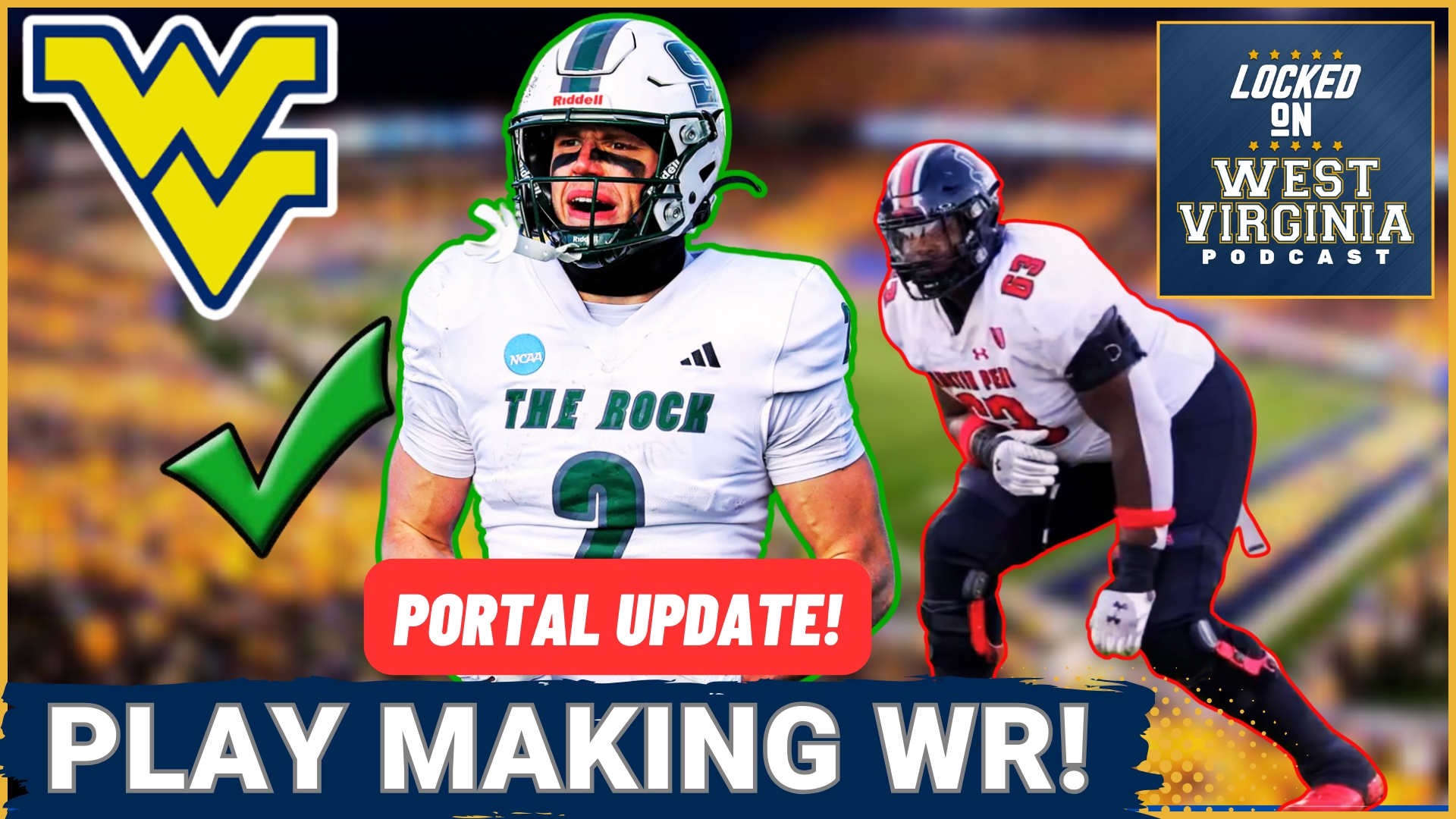 Three absolute studs in the transfer portal visiting West Virginia... Join Paul as he breaks them down on this episode of Locked On WV!