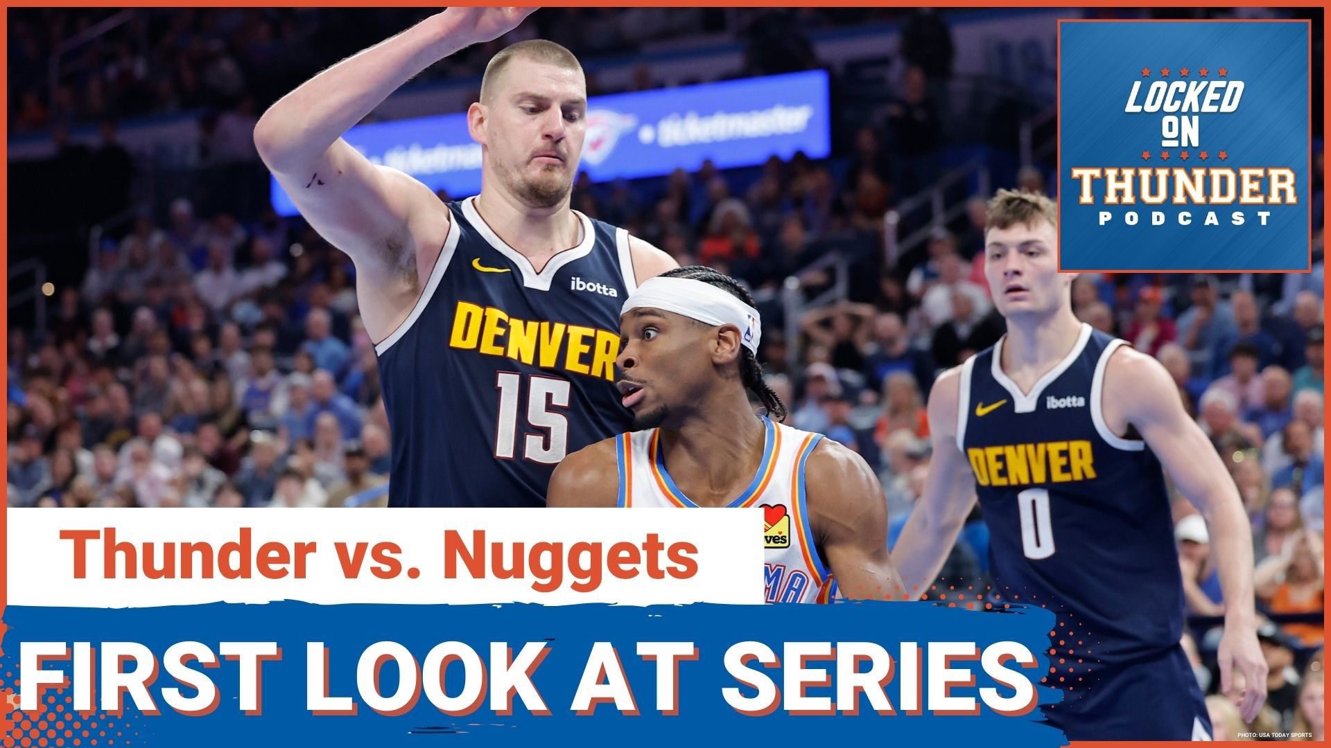 OKC Thunder Taking on Denver Nuggets in ROUND 2  Initial REACTIONS