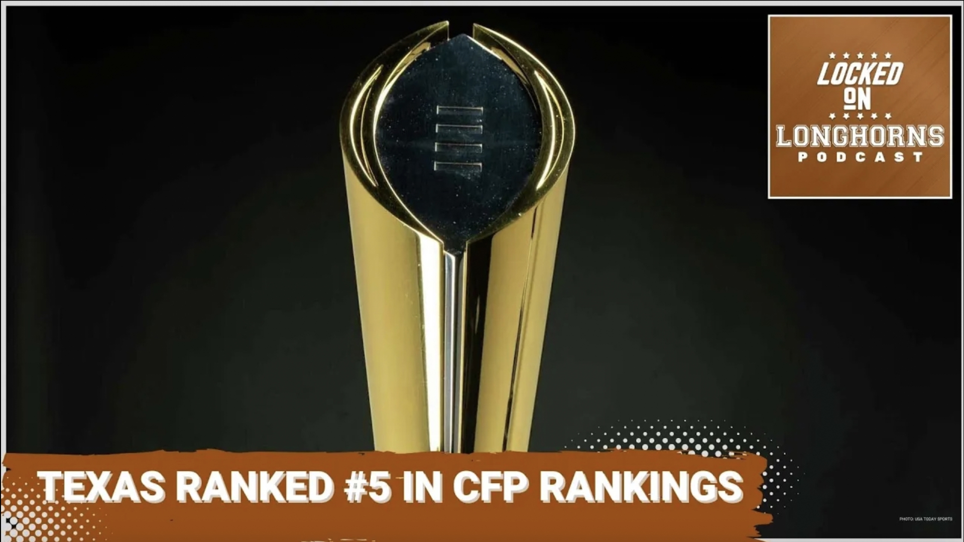 The Texas Longhorns were ranked #5 in the first college football playoff rankings behind Oregon, Ohio State, Georgia and Miami. #HookEm