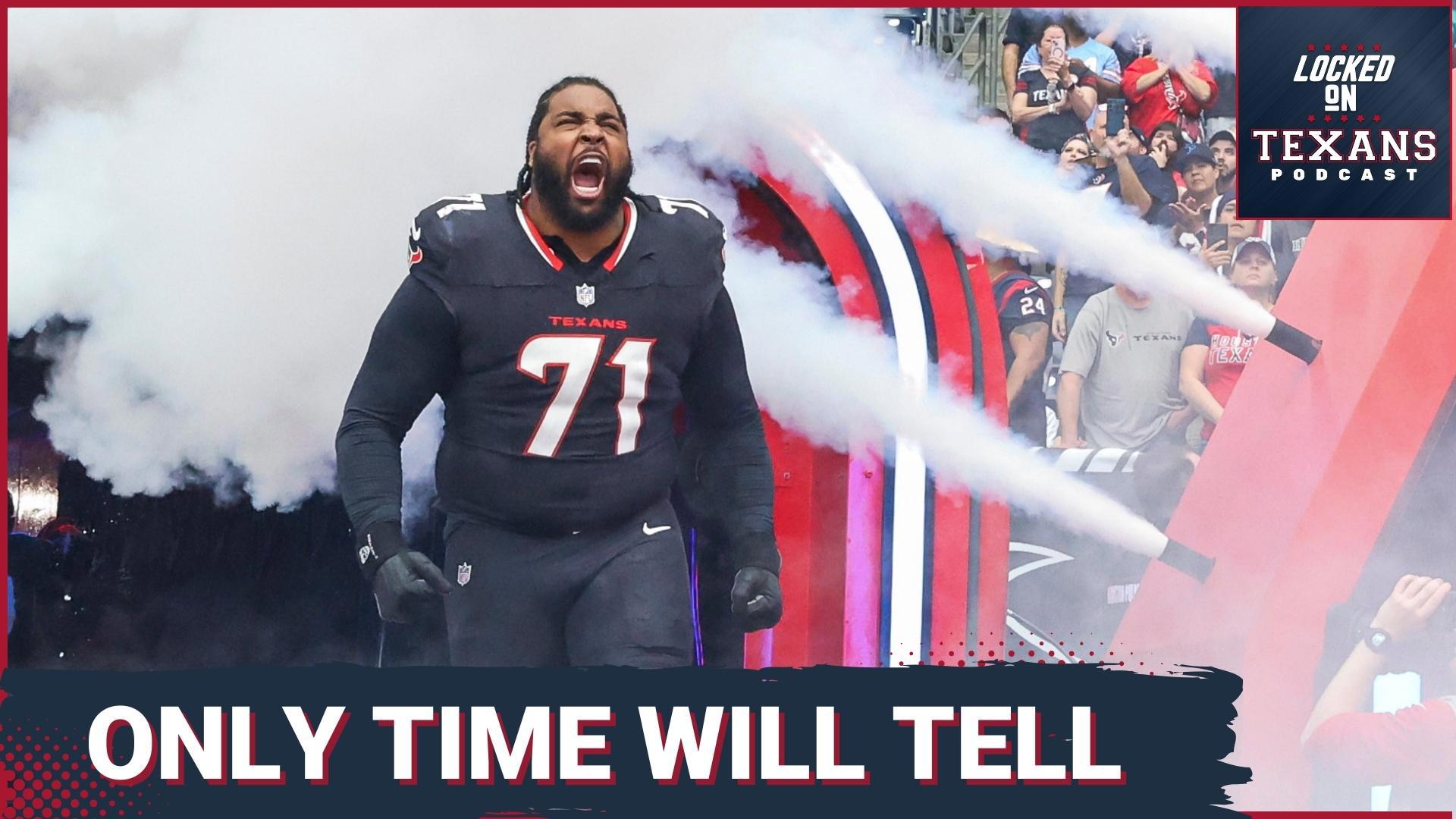 The offensive line has been the hottest topic in Houston this offseason — can a healthy competition finally bring out the best five to protect CJ Stroud?