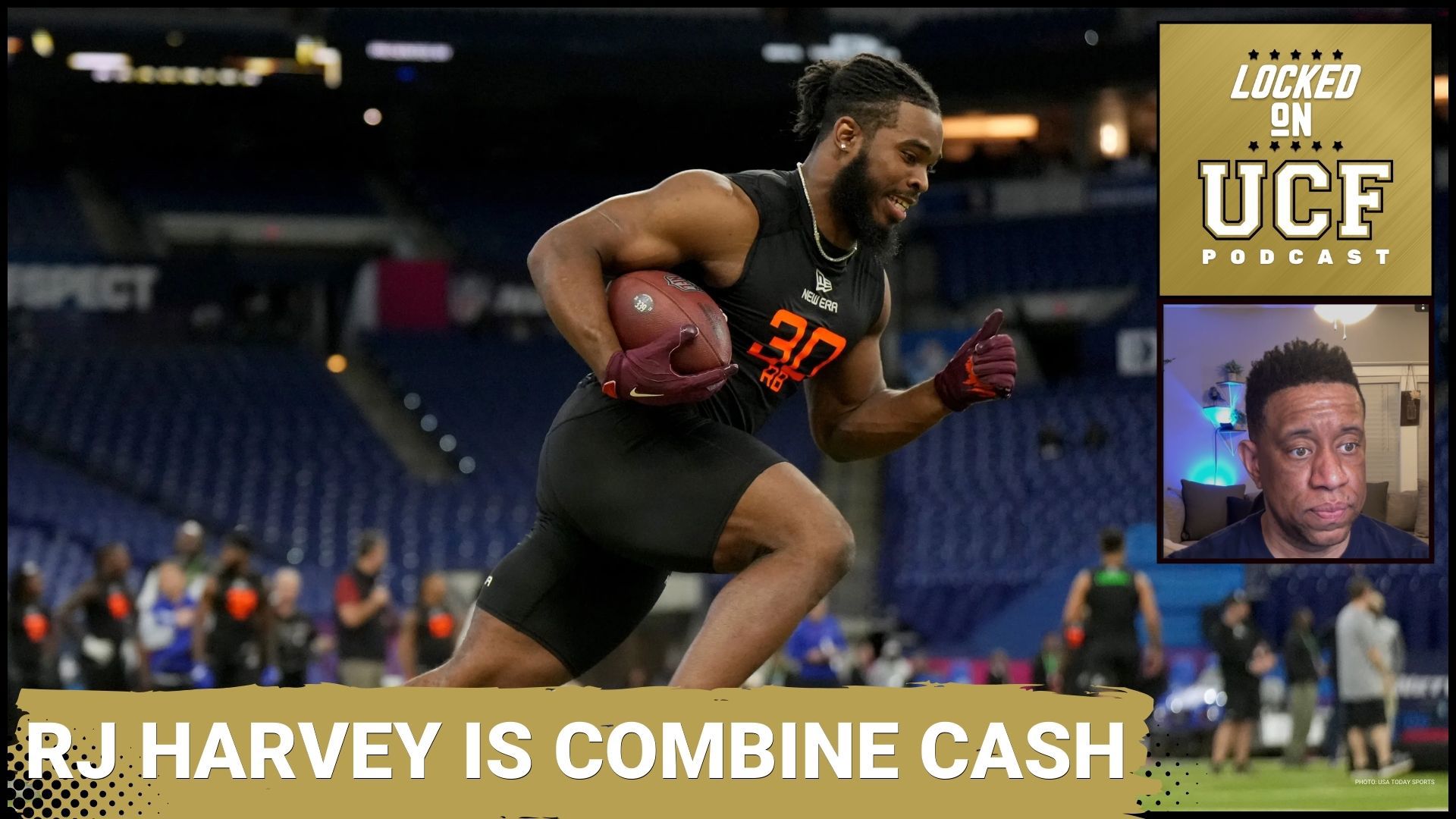 RJ Harvey's standout performance at the NFL combine has UCF Knights fans buzzing. Could this be a game-changer for UCF Knights Football recruiting under Scott Frost?