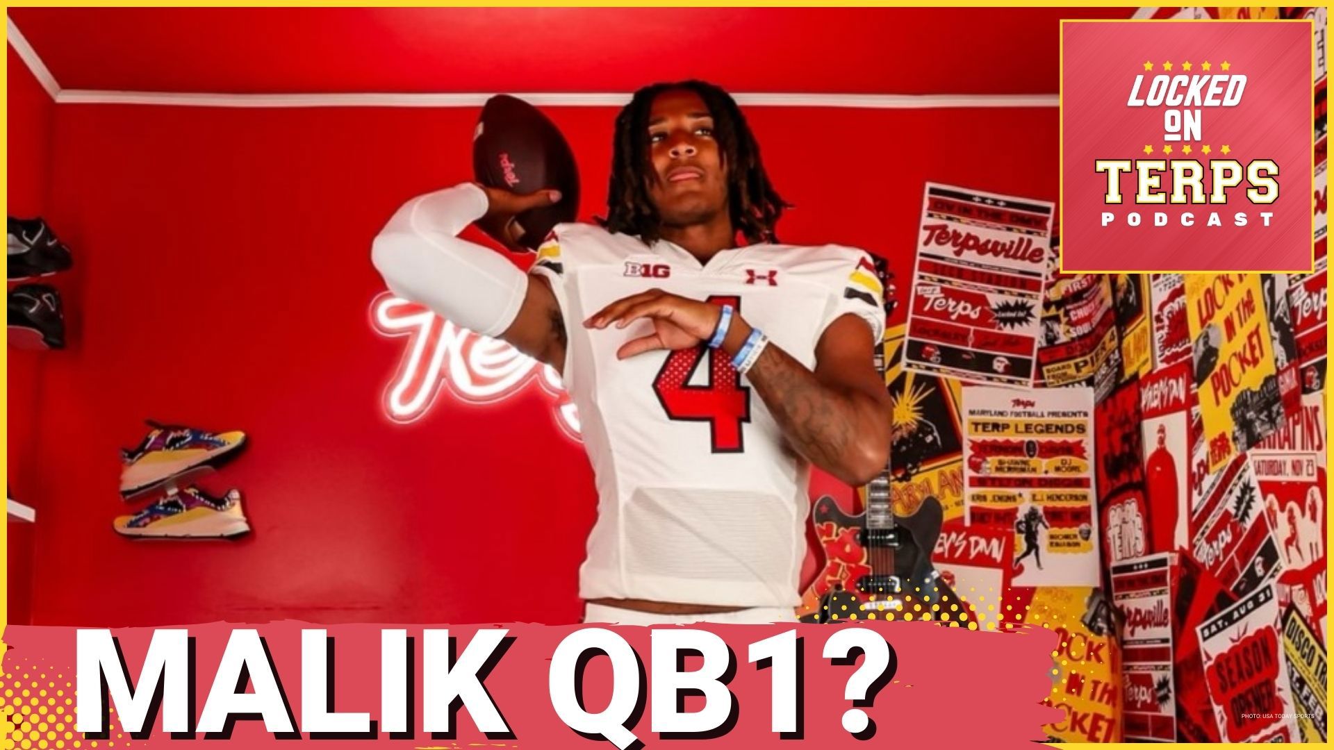 Malik Washington is Making the Push to QB 1 for Maryland football | Maryland Terps Podcast