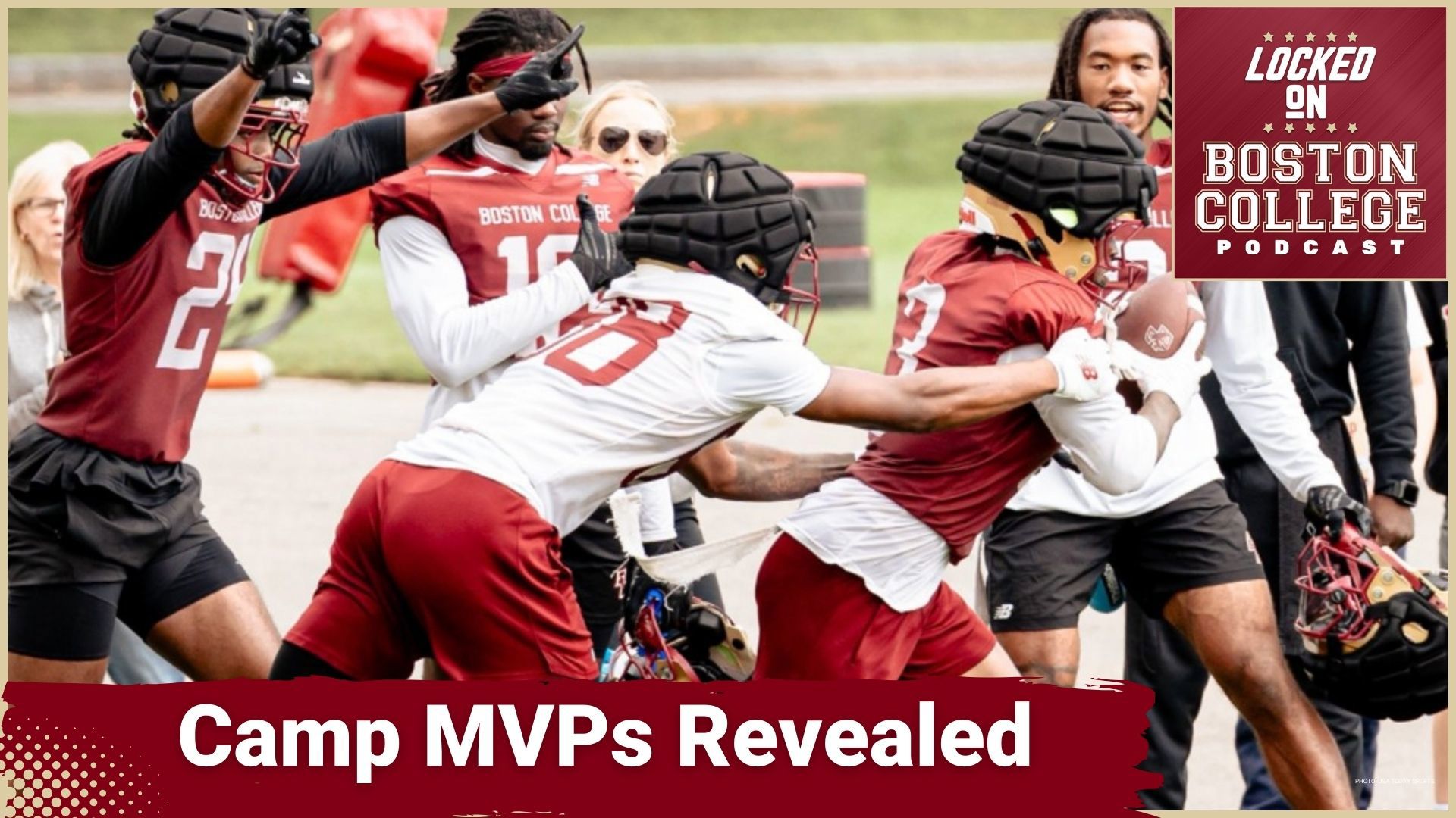 BOSTON COLLEGE EAGLES football camp reveals game-changing talent. Is this the deepest receiver corps in school history?
