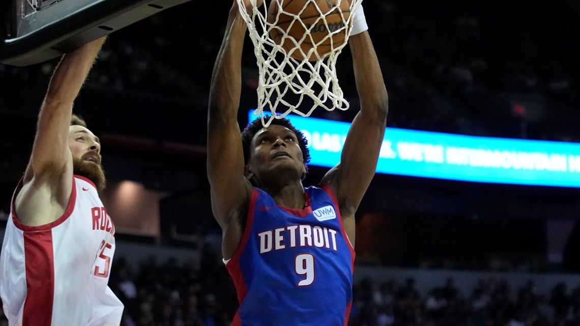 Why Detroit Pistons Rookie Ausar Thompson Is Special | Wzzm13.com