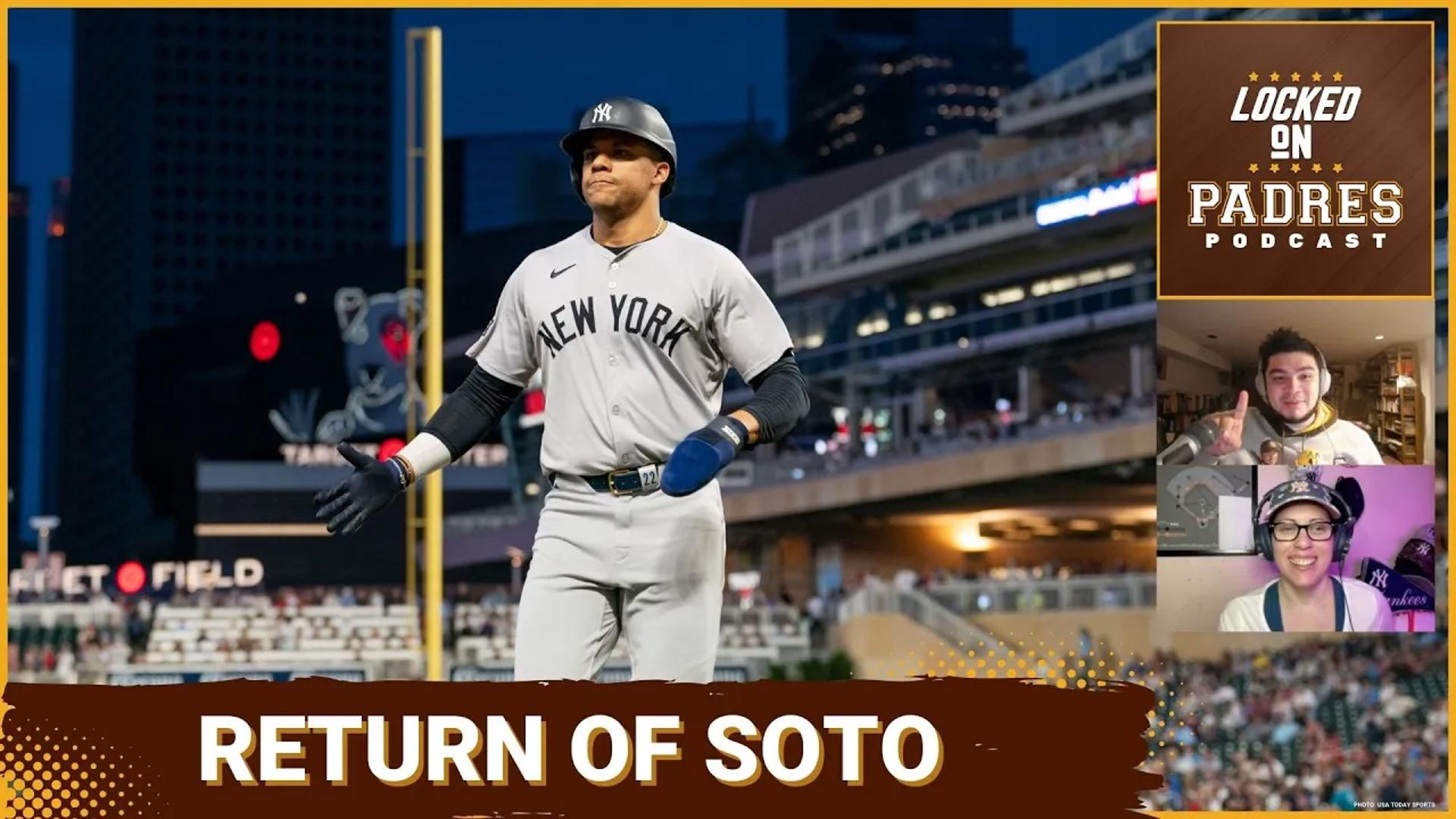 On today's episode, Javier is joined by Stacey Gotsulias and Brian McKeon (hosts of Locked On Yankees) to preview this HUGE series between the Padres and Yankees
