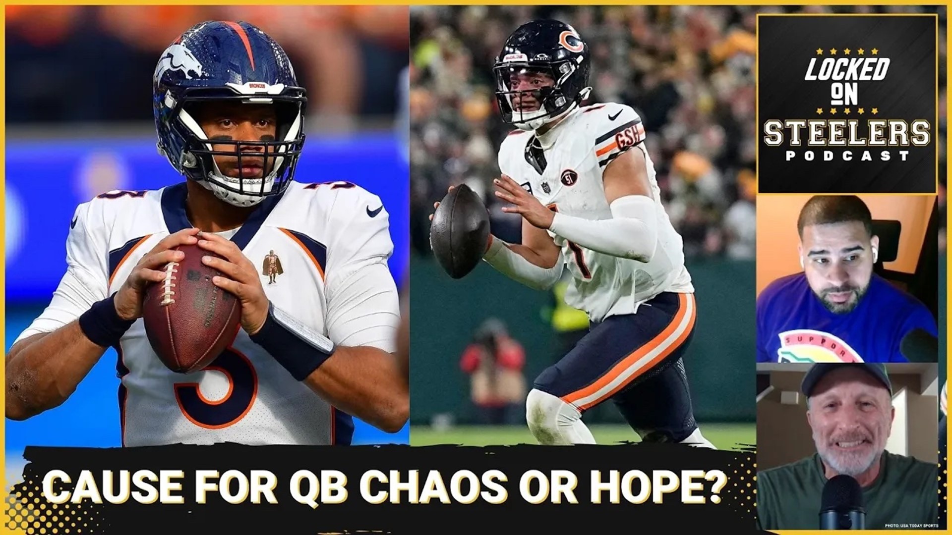 The Pittsburgh Steelers' quarterback room with Russell Wilson and Justin Fields brings hope to some, but is it a preset for chaos?