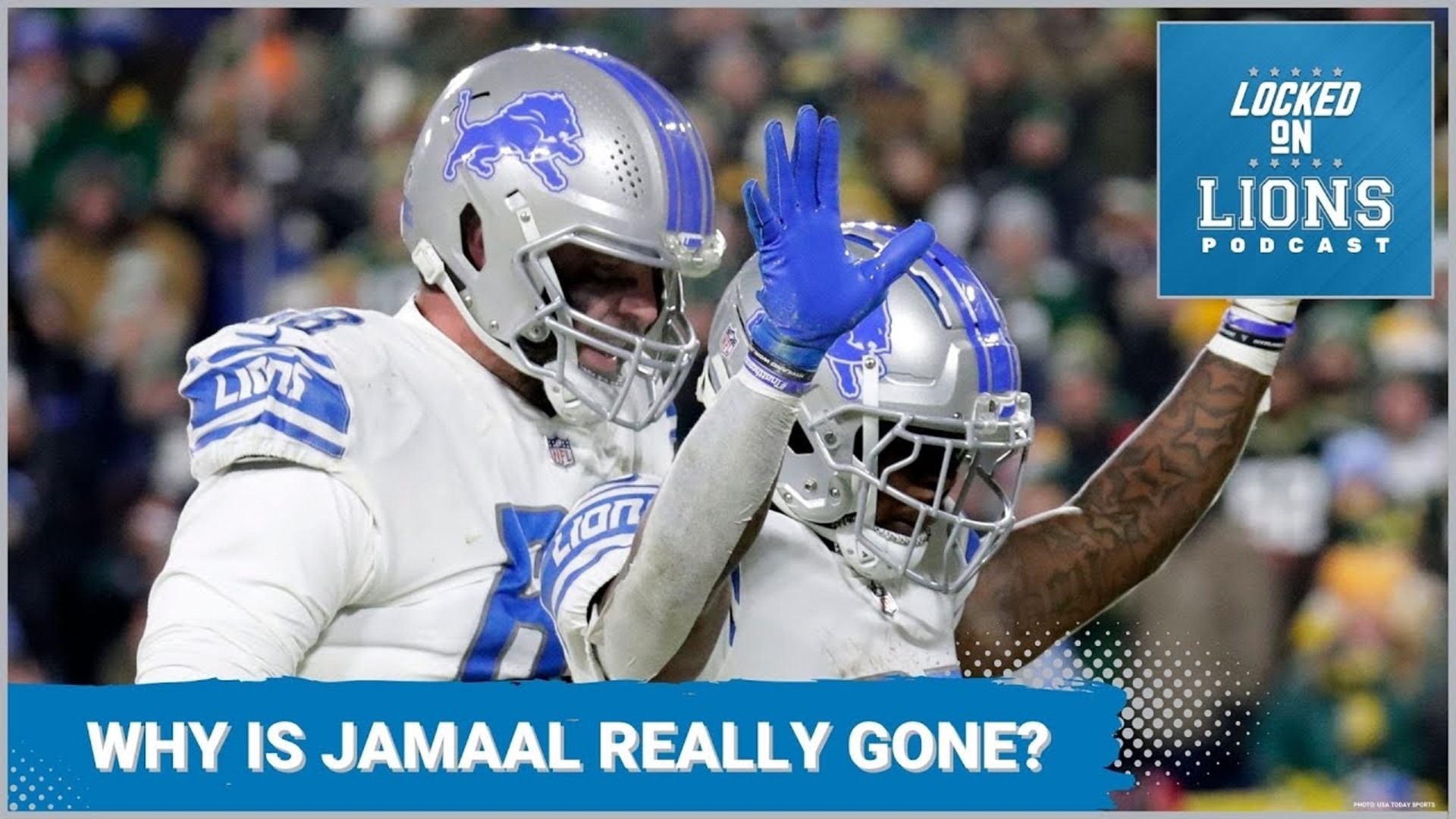 Very strange how the #Lions marriage ends with one of their most popular players.Jamaal out Monty in