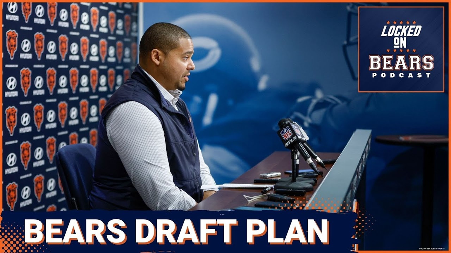 Ryan Poles gave us a peak behind the Chicago Bears NFL Draft curtain with his final press conference before draft weekend.