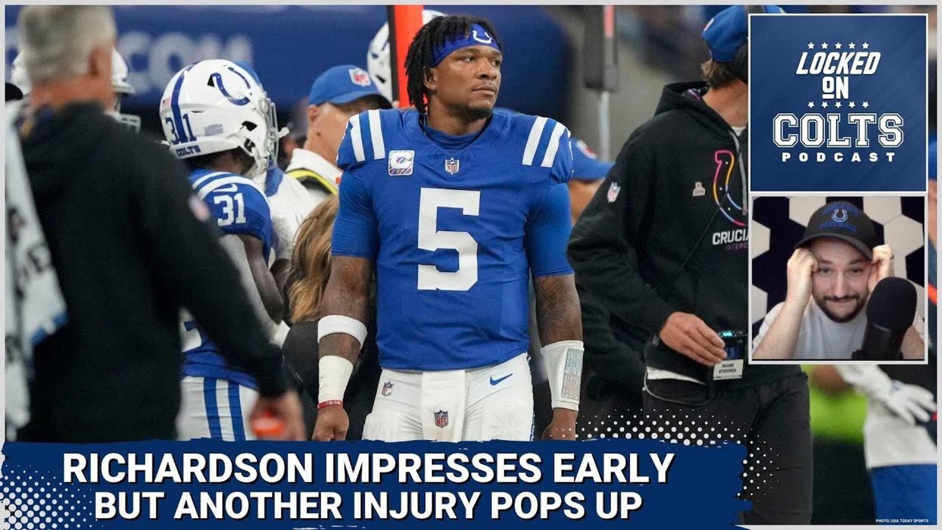 Indianapolis Colts QB Anthony Richardson got off to a fast start against a vaunted Pittsburgh Steelers defense, until another injury knocked him out of the game.