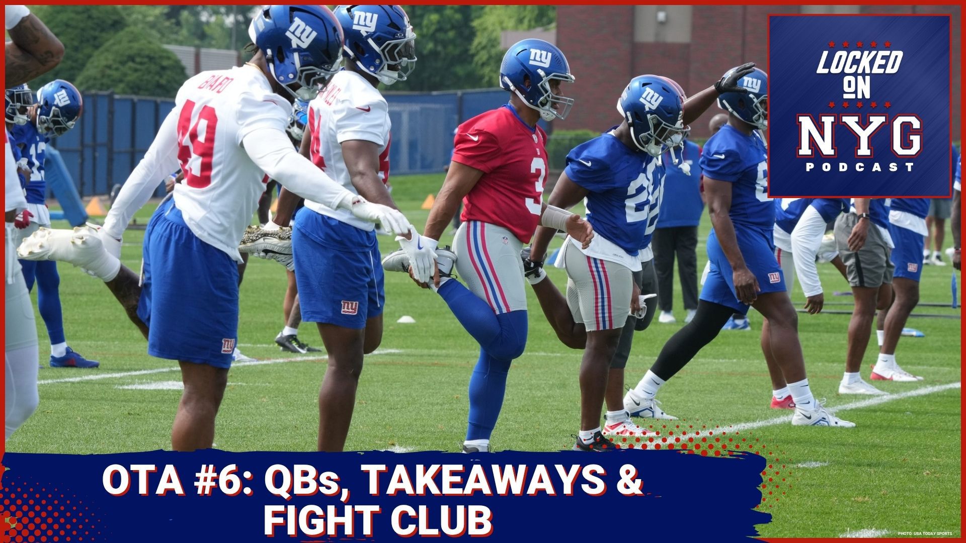 We’re taking you inside the Giants’ 6th OTA, where the QB competition took an interesting turn, tempers flared, and new faces continue to make their marks.