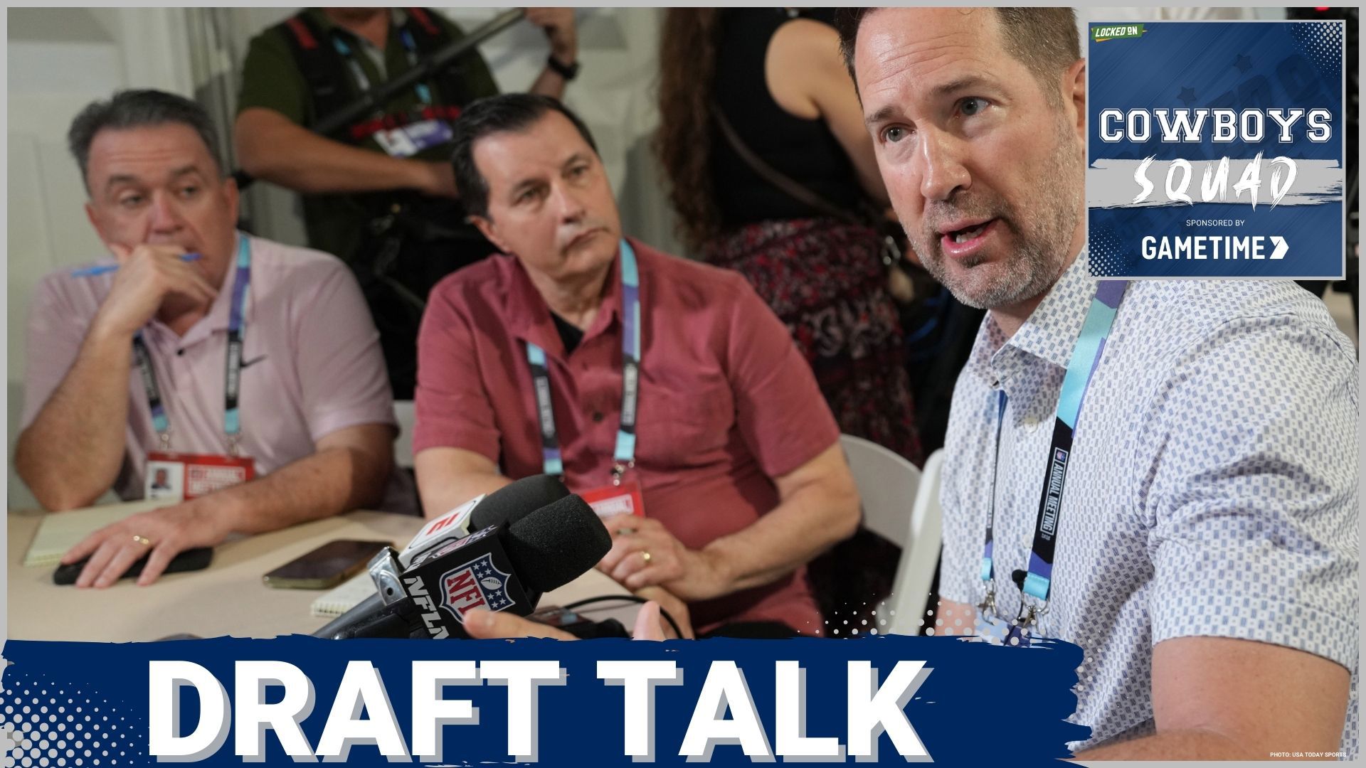 The Cowboys Squad Show continues with Landon McCool, Coach Glenn 'Stretch' Smith, and Jeff Biggs getting you ready for the NFL Draft.