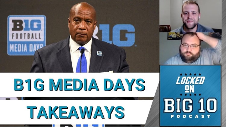 Everything You Need to Know from Big Ten Media Days | Locked On Big 10 Podcast