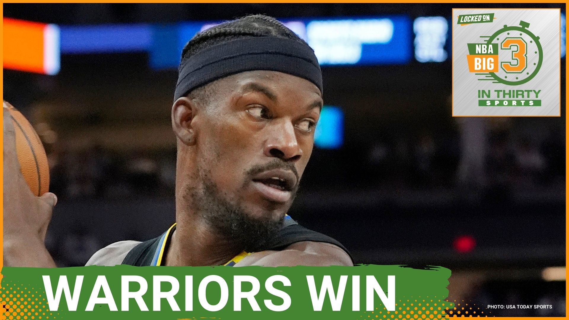 The Pacers beat the Cavs on Tyrese Haliburton's game-winner and the Warriors win Game 1 in Minnesota. The Timberwolves hope to bounce back after the loss.