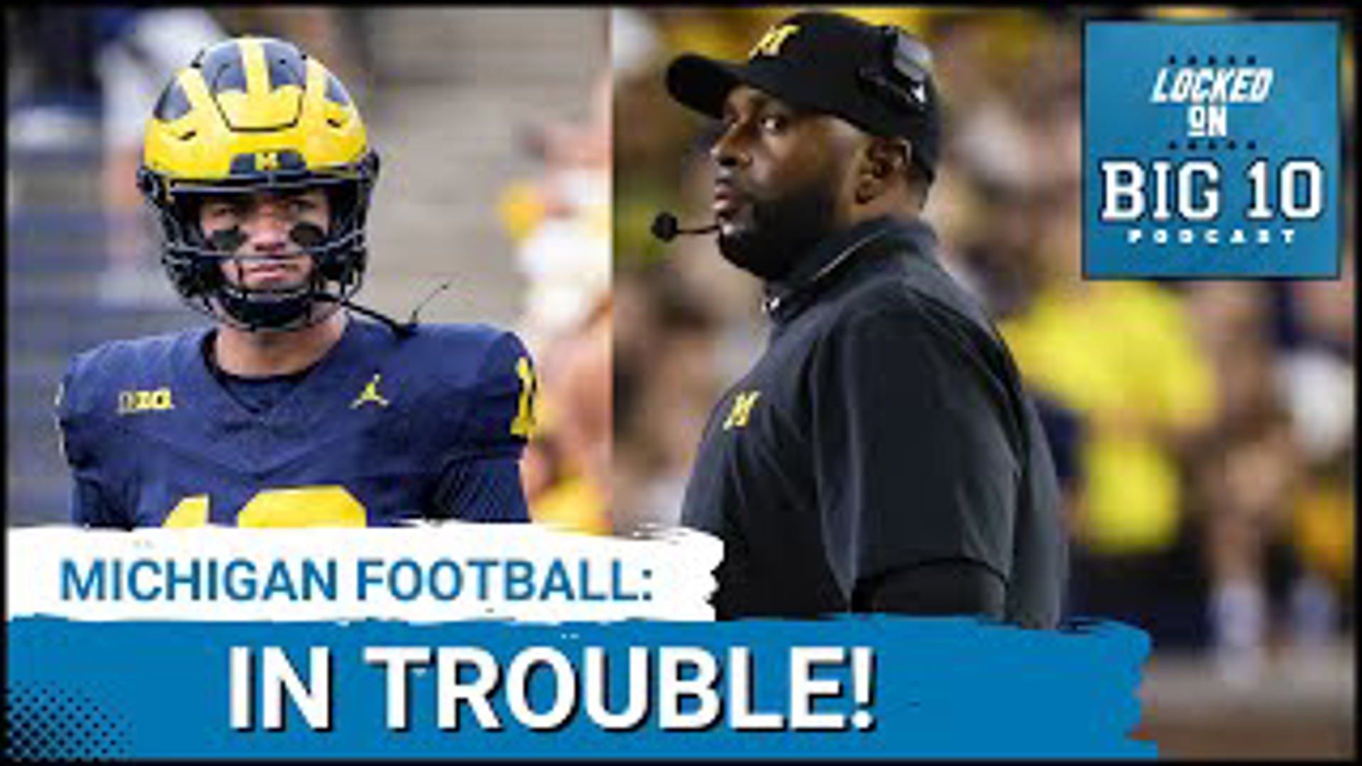 Michigan football is in trouble and coach Sherrone Moore is out of time to fix its numerous problems.  Its biggest problem is at quarterback.