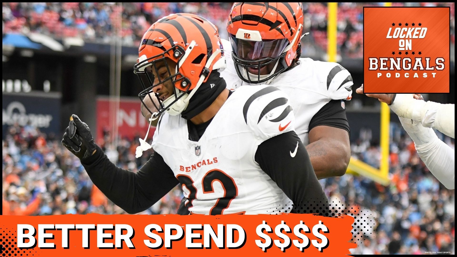 Safety Geno Stone took a pay cut to stay on the Bengals' roster. Does that mean a big move is coming? What does it mean for Trey Hendrickson's future?