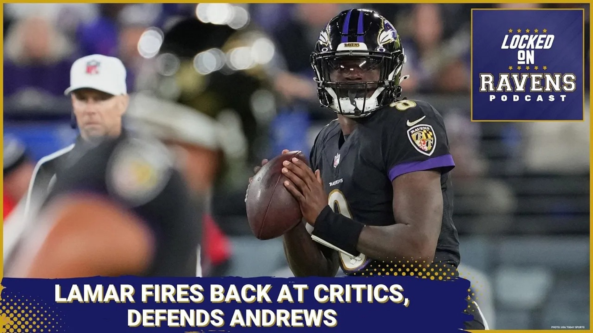 We look at Baltimore Ravens QB Lamar Jackson firing back at his critics and defending Mark Andrews, discussing what he said and more.