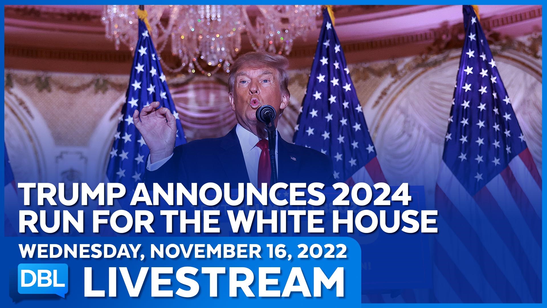 President Trump announces a 2024 run for the White House; Candace Cameron Bure is slammed for 'traditional marriage' comments; Joe Mantegna joins.