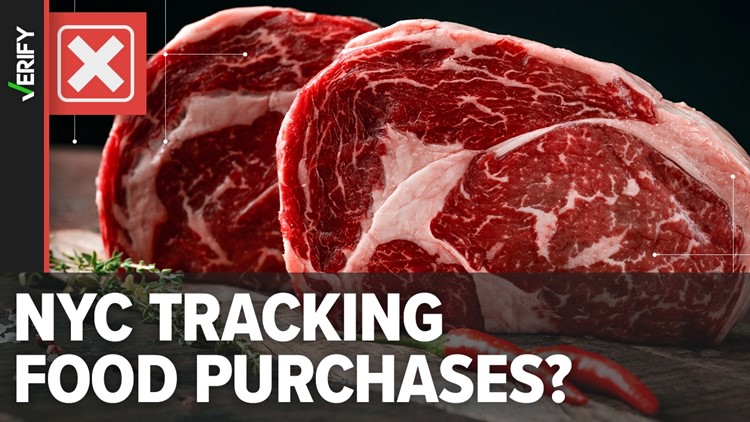 No, New York City isn’t ‘tracking food purchases’ or ‘imposing caps on red meat’