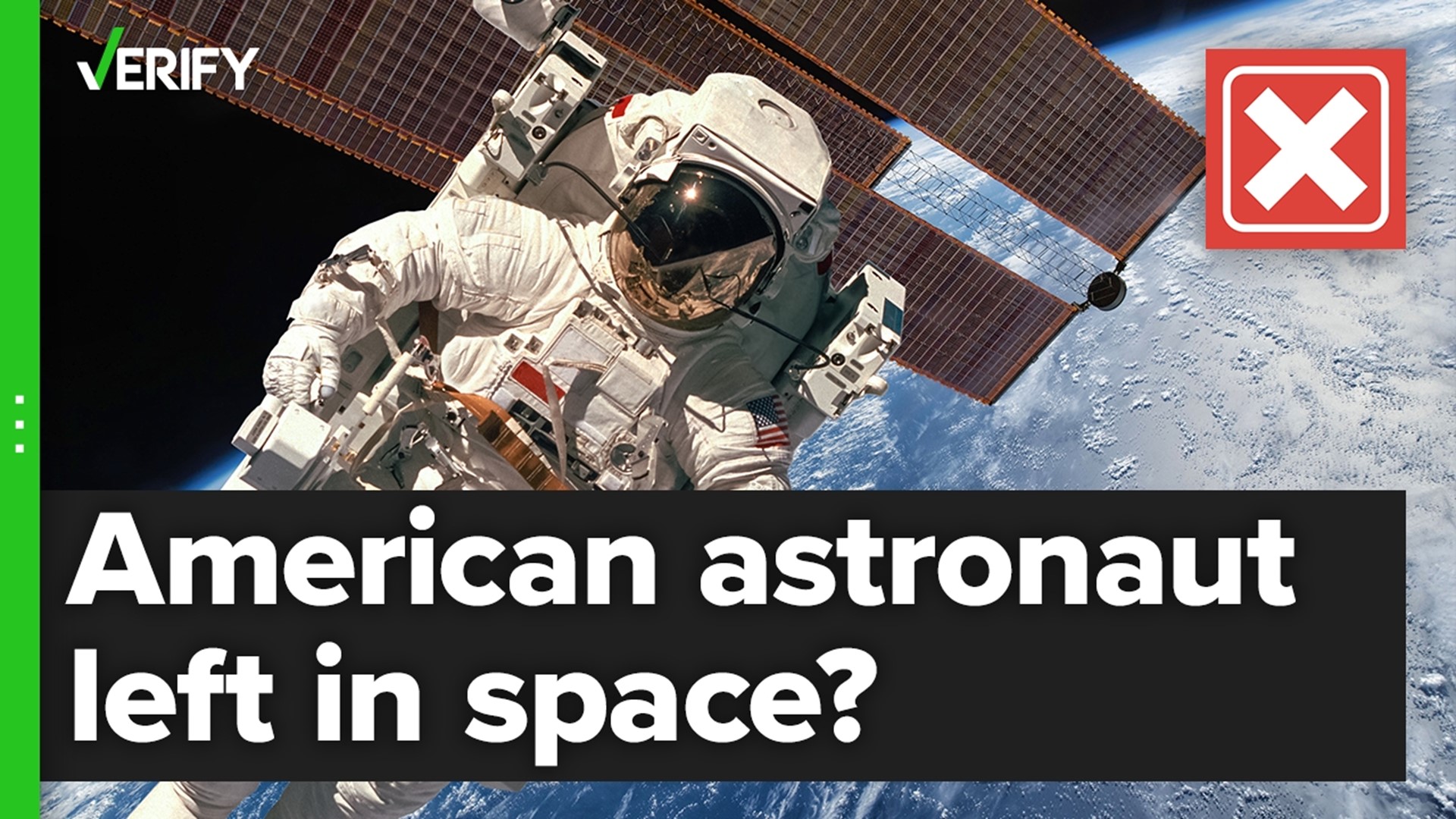 Did Russia leave an American astronaut behind in space? The VERIFY team confirms this is false.