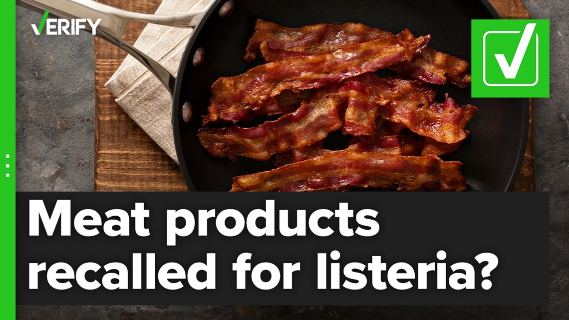 Yes, more than 60 meat products have been recalled due to possible listeria contamination
