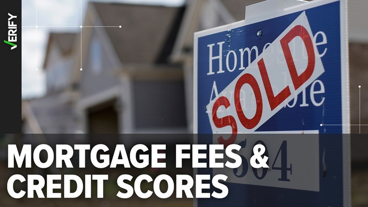 Claim that people with good credit will pay more for mortgages needs context