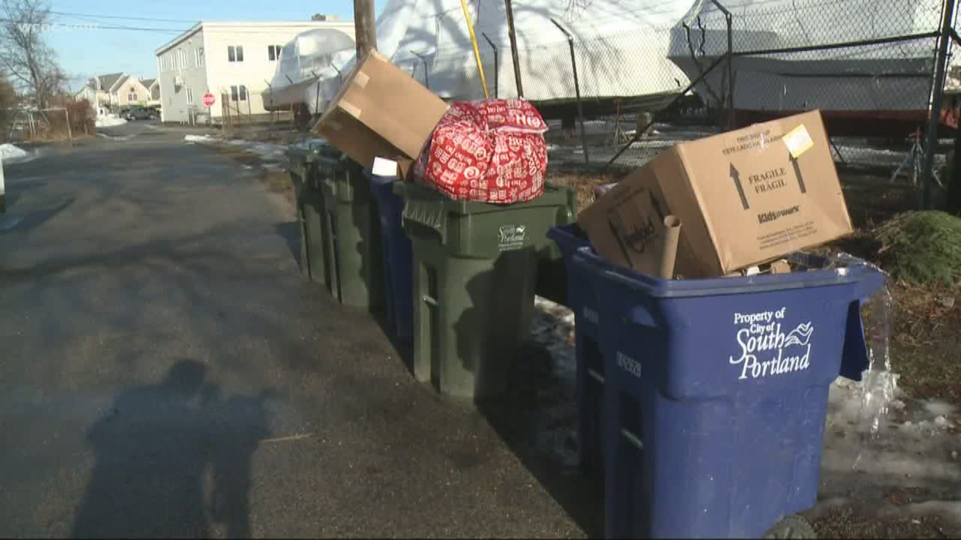 After Christmas, thieves are taking a close look at what’s in trash cans, ready to target houses with brand new gifts.