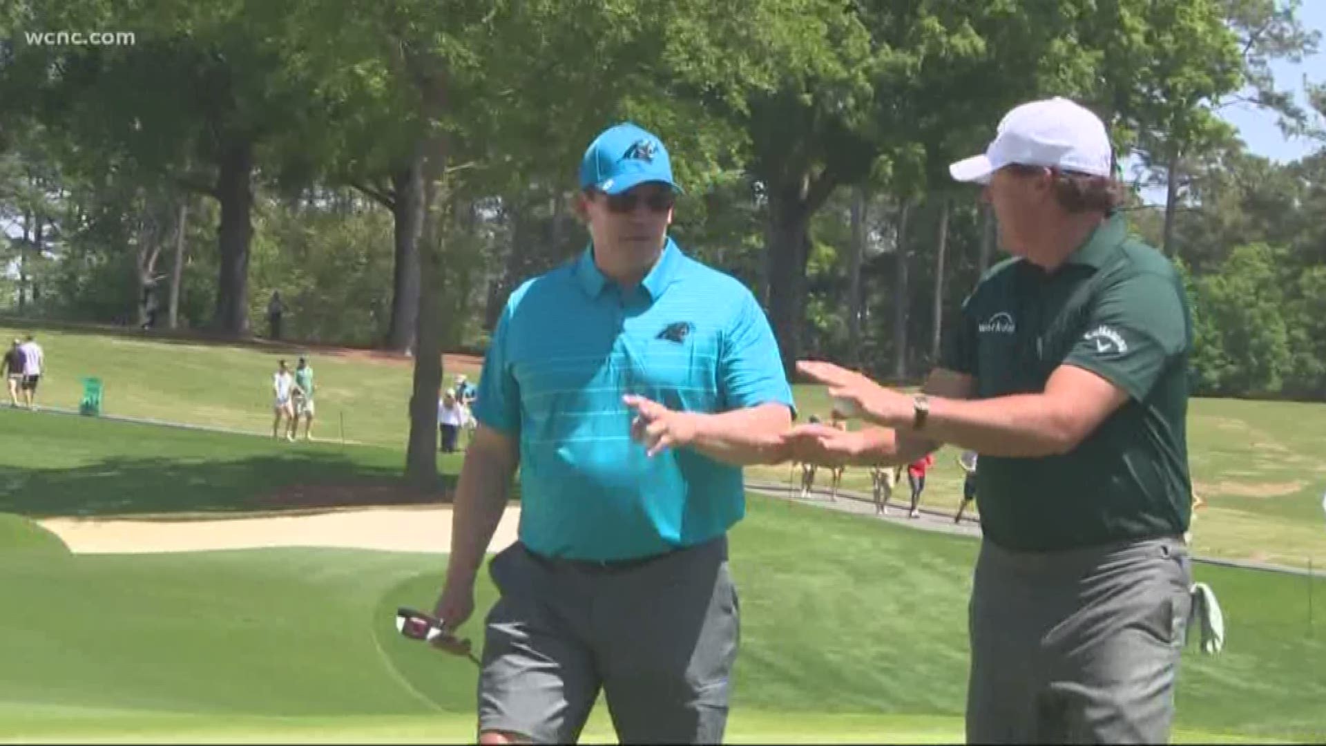 The Wells Fargo championship officially tees off Thursday at Quail Hollow, but things have already gotten started. Monday was a beautiful day for the first pro-am event and some practice by the professionals.
