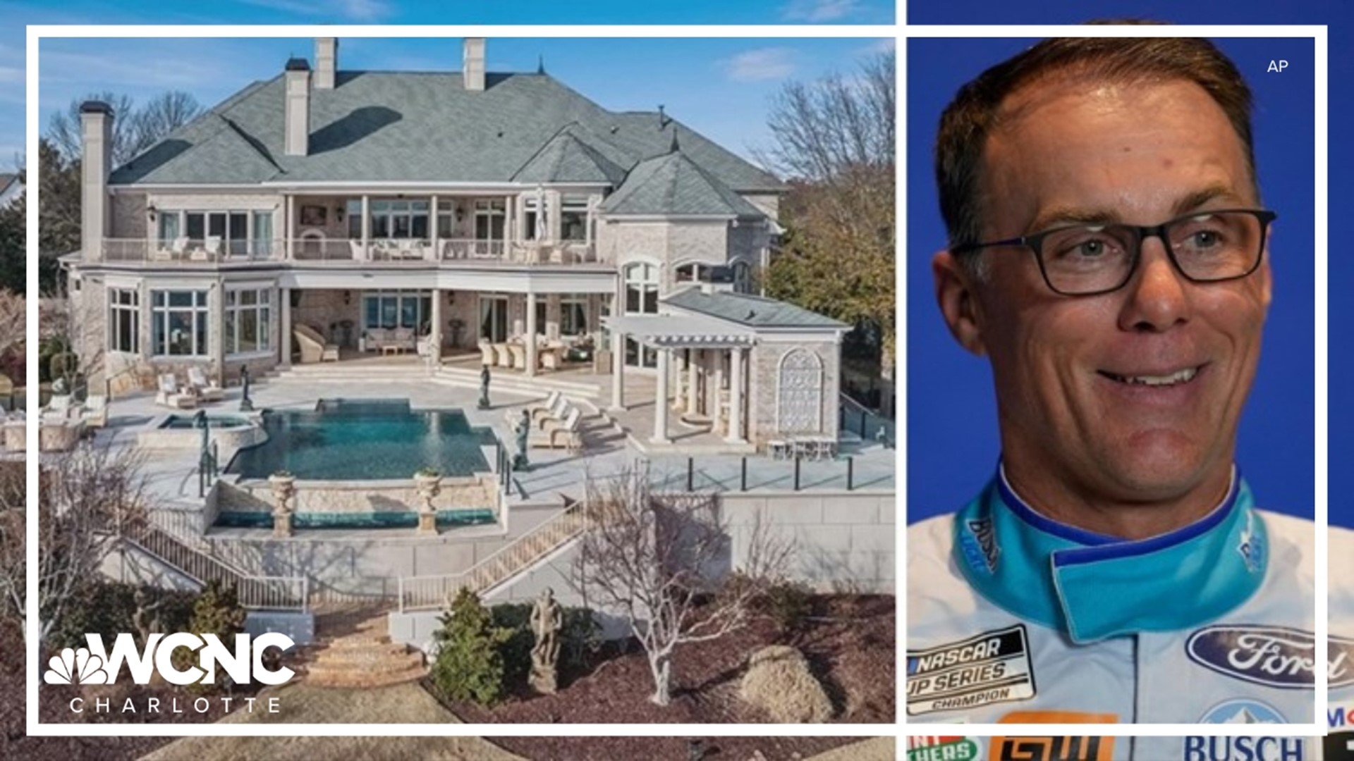 Retired NASCAR driver, Kevin Harvick, is the proud owner of Ricky Bobby's mansion from Talladega Nights. Harvick paid $7 million for the famous Lake Norman mansion.