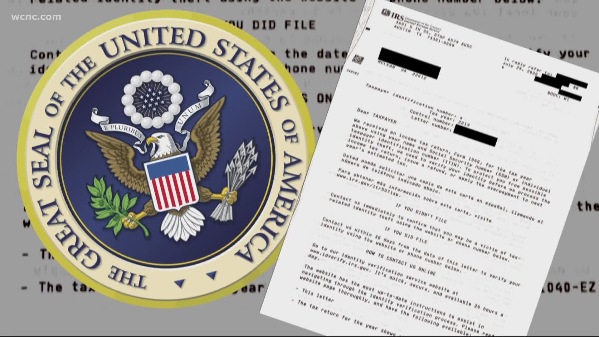 About one in three people will get a letter in the mail from IRS asking for personal information.