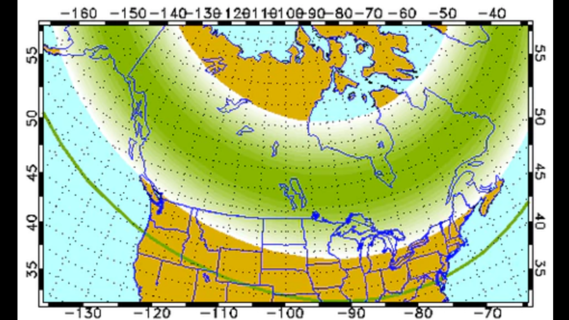 Northern lights visible in Michigan: where to see aurora borealis forecast