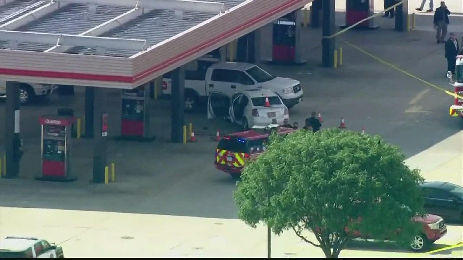 Kidnapping call led to Plano shooting at gas station