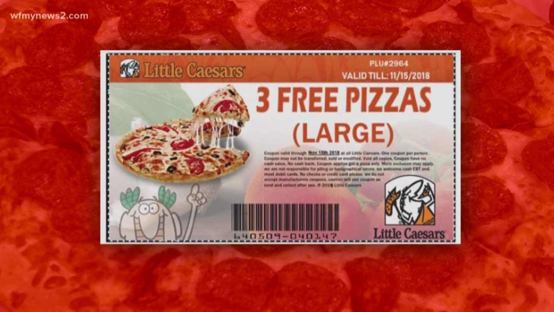 Active Little Caesars Promo Code 2020 Three Free Pizzas Yeah It S Too Good To Be True - roblox pizza day code