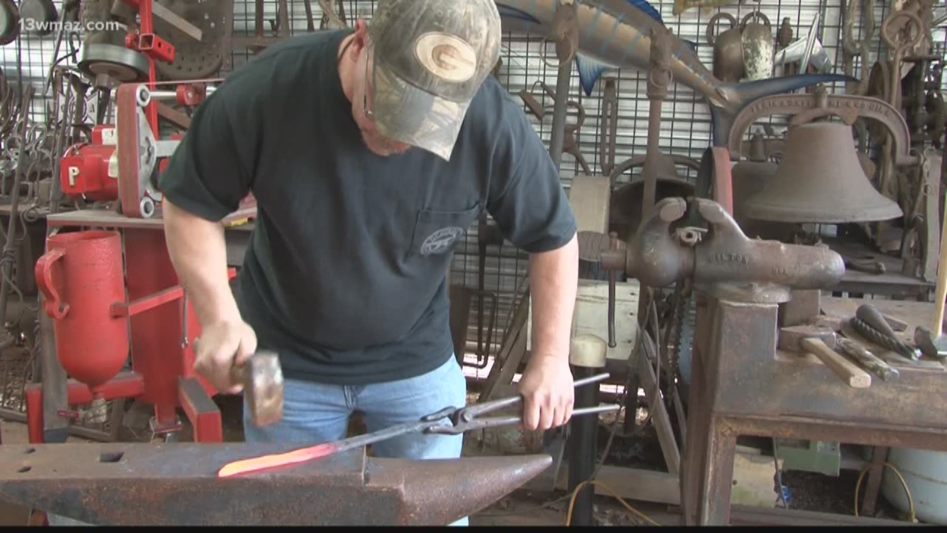 A Jones County bladesmith competed on a History Channel show aiming to slash through the competition. On the 100th episode of Forged in Fire, four bladesmiths including Thompson went head to head in a series of tests to utlimately see who would make the best sword and bring home $10,000.