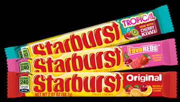 Starburst dethrones candy corn as Michigan's favorite candy