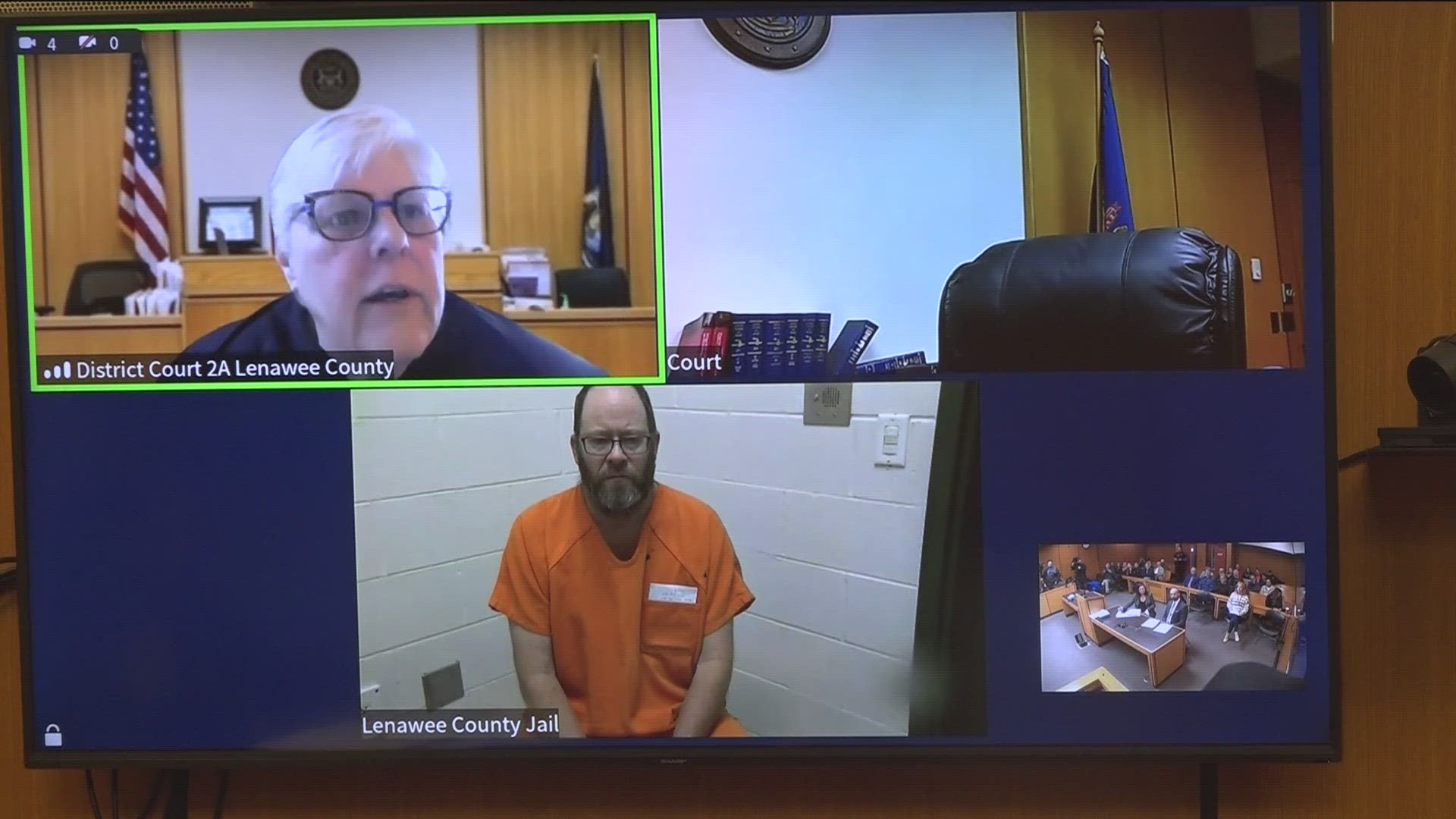 Dale Warner was arraigned in a Lenawee County courtroom Wednesday, charged with murder after his wife Dee Ann Warner disappeared without a trace over two years ago.