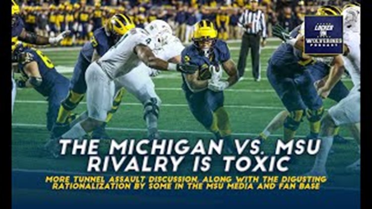 Michigan's win and MSU tunnel incident: Has the rivalry gone too far? | Locked On Wolverines