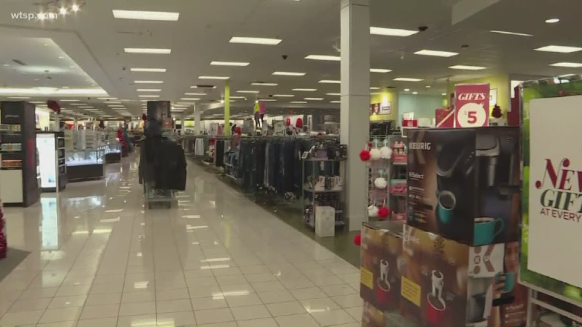 Some stores are open until Tuesday night to accommodate last-minute shoppers.