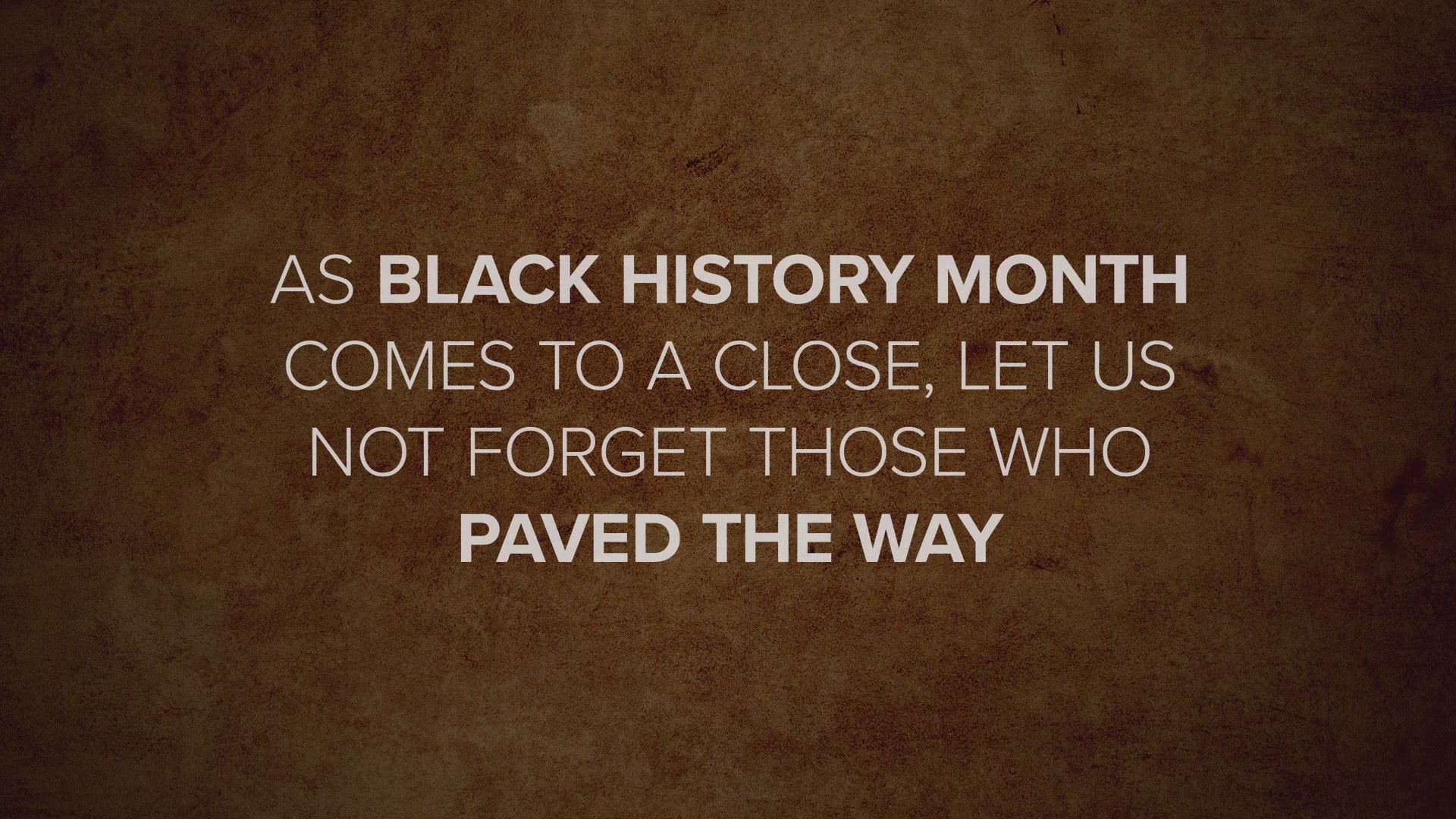 As Black History Month draws to a close, we remember some of those who made an invaluable impact.