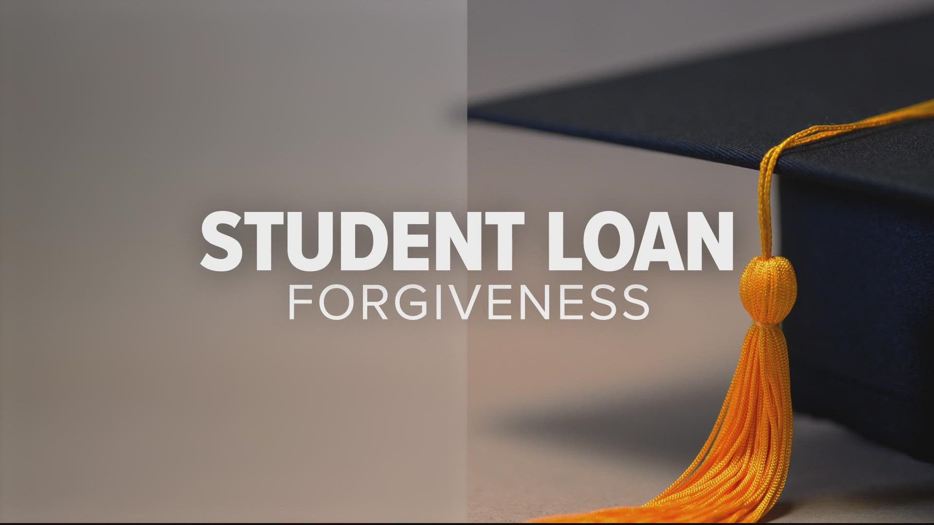 The student debt relief program was announced last week - canceling up to 20 thousand dollars in education loans for millions of borrowers.