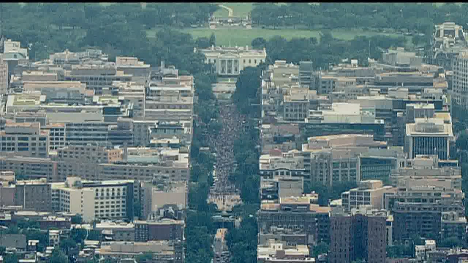 Thousands are gathering in DC for the 9th day of Justice for George Floyd protests.