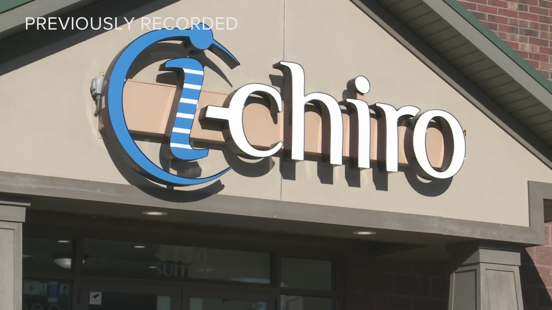 iChiro Clinics add new technology to improve patient outcomes.