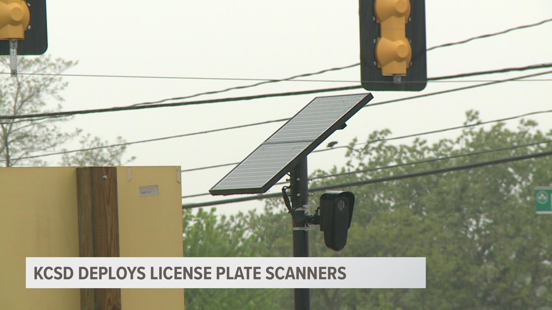 You may have noticed some cameras with solar panels across Kent County. It's part of an initiative to scan license plates from the Sheriff's Office.