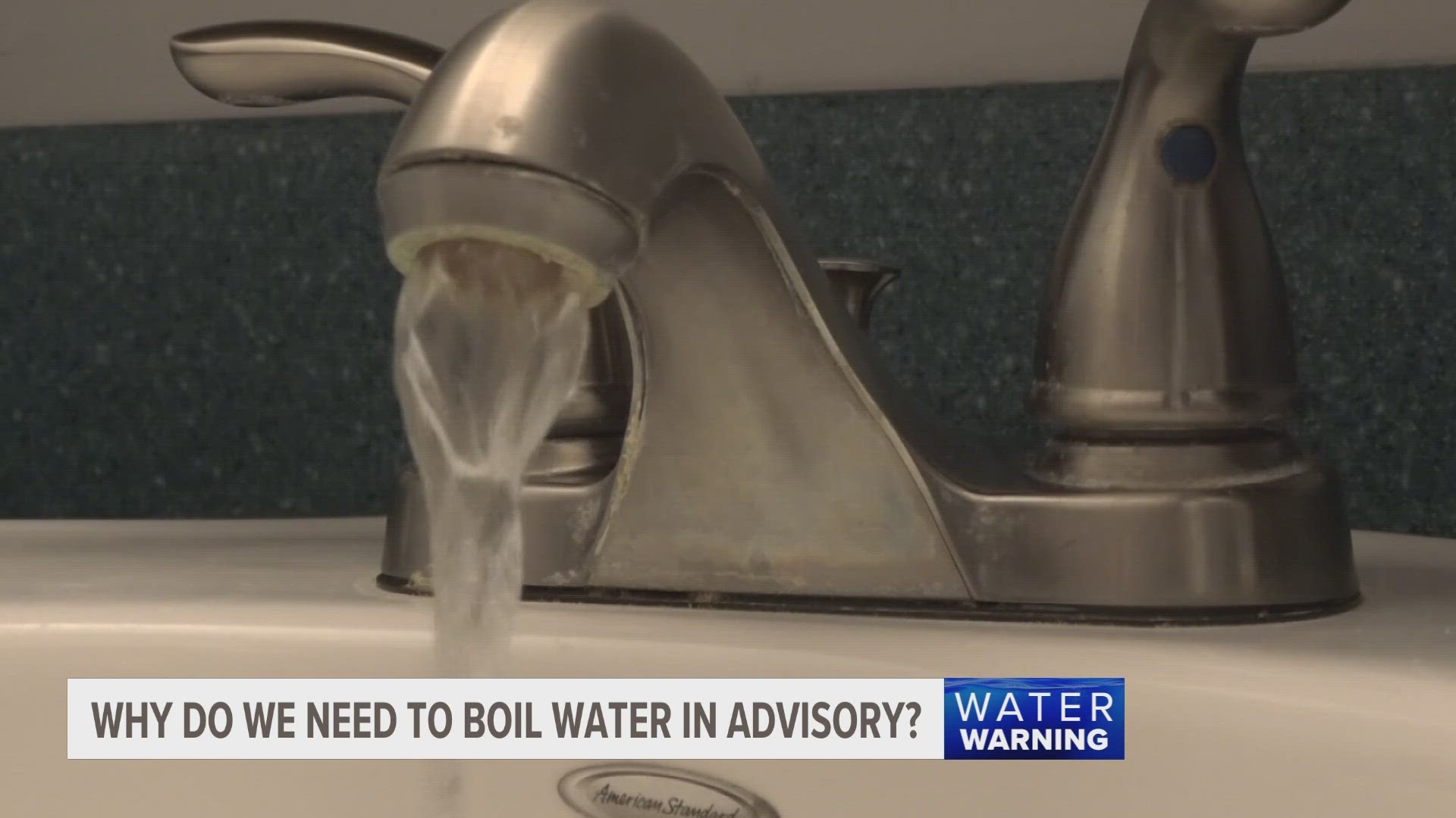 When a boil water advisory is issued, it means there is a chance that harmful bacteria could be inside your tap water.