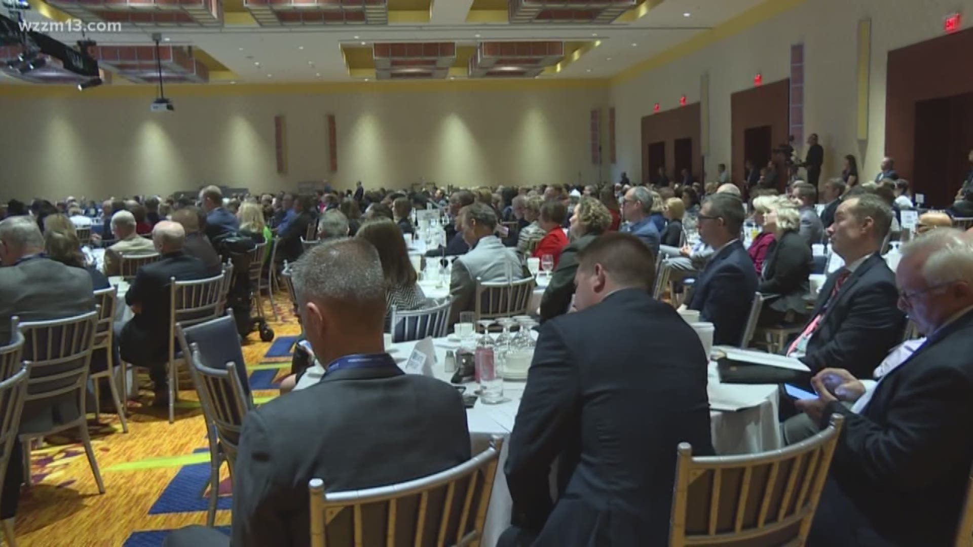 The overall purpose of the event was to boost the economic success of West Michigan.